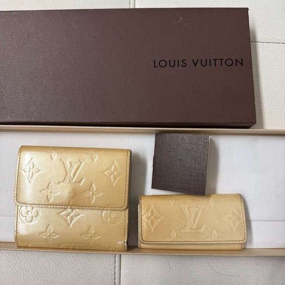 Louis Vuitton Vernis trifold Wallet and key holder Set - Picture 1 of 11